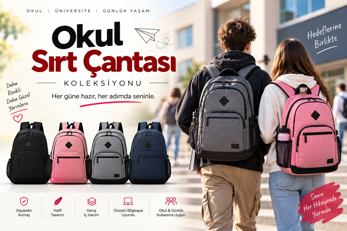 Promosyon Okul-Sırt Çantaları