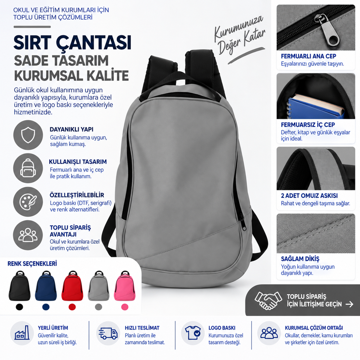Sırt-Okul Çantası 14540