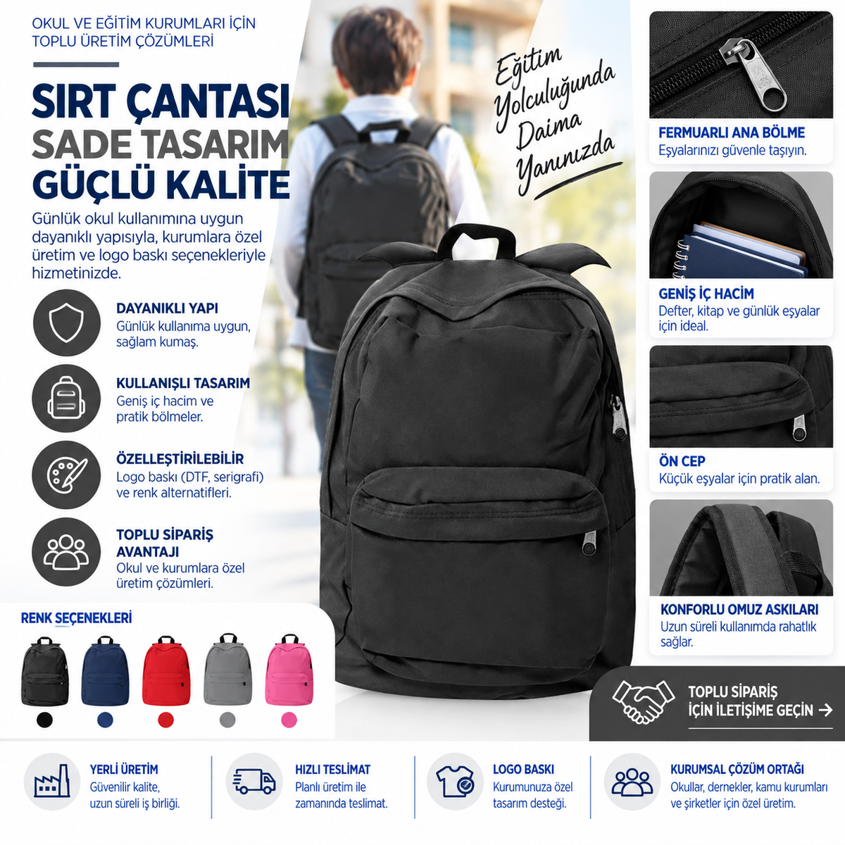 Sırt-Okul Çantası 14020