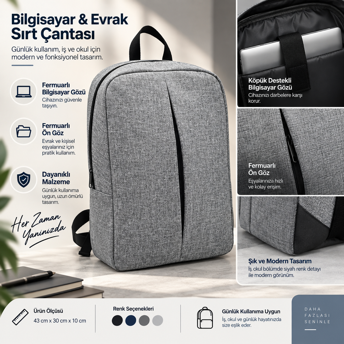 Sırt-Bilgisayar Çantası 0285