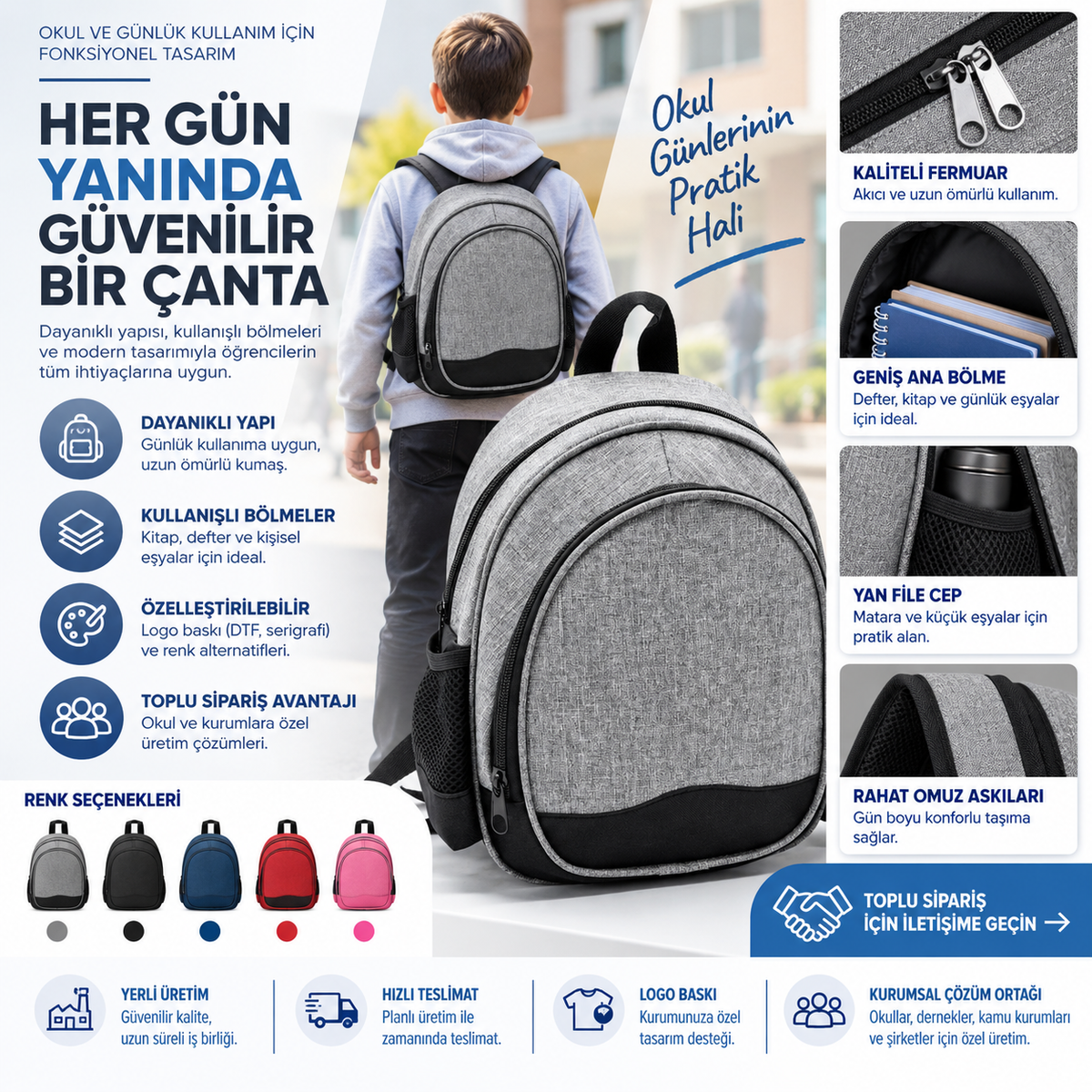 Sırt-Okul Çantası 14485