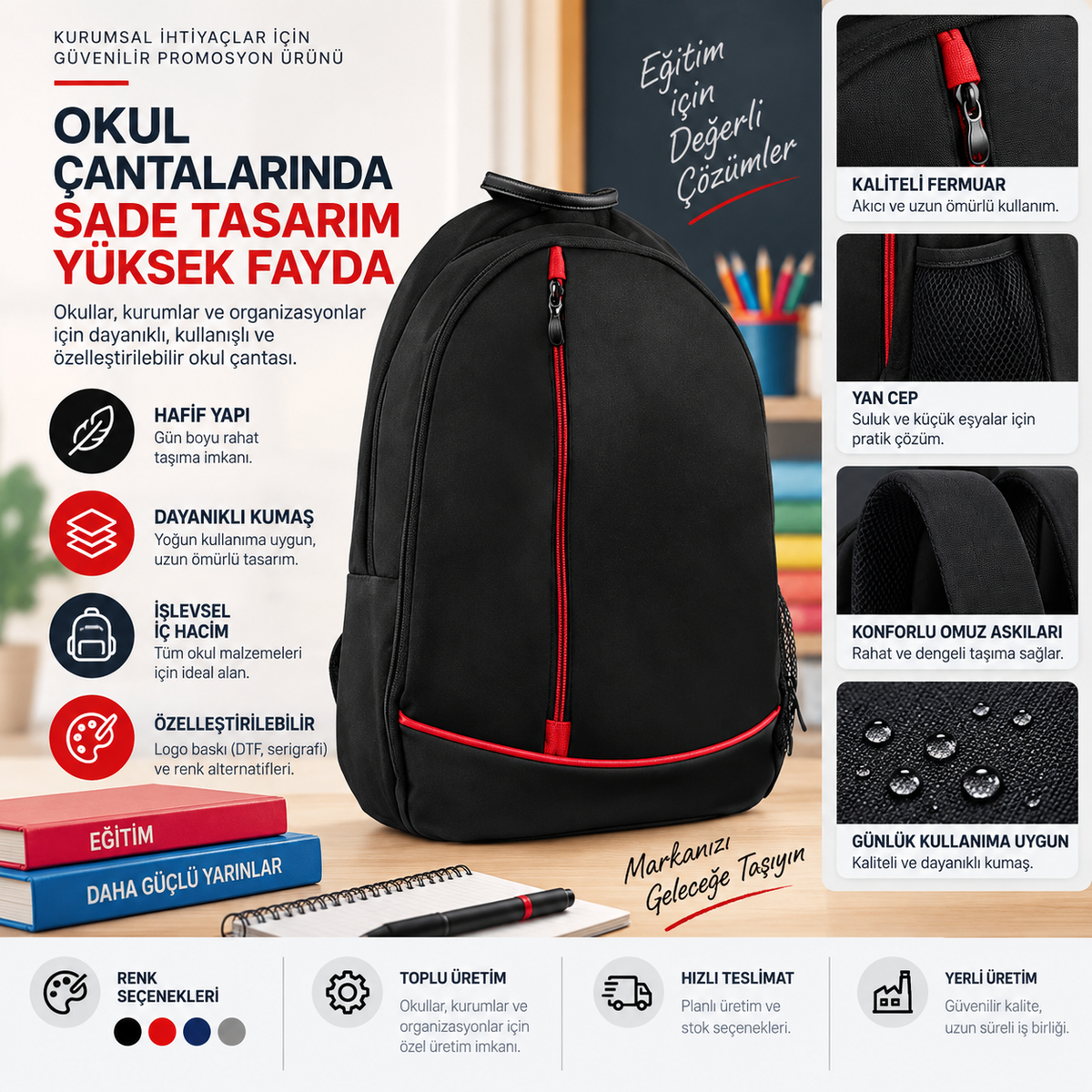 Sırt-Okul Çantası 14450