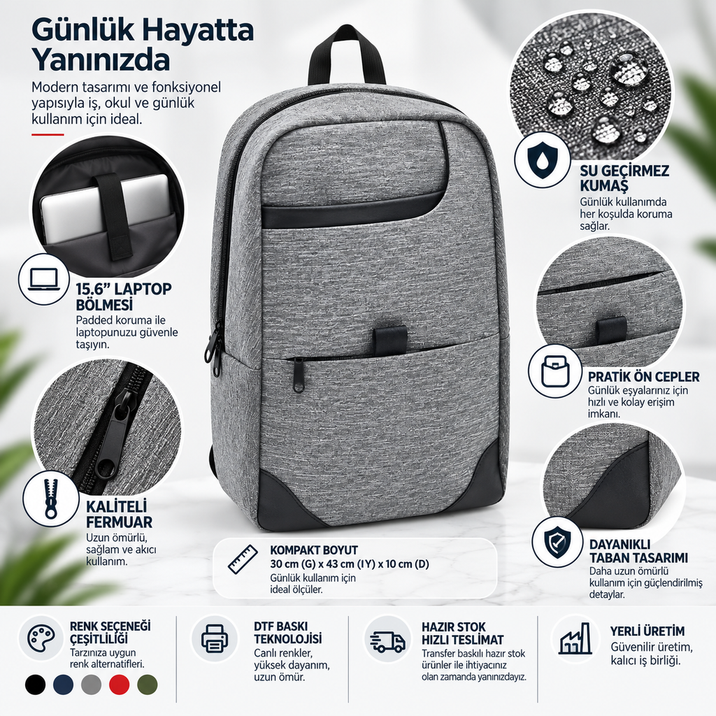 Sırt-Bilgisayar Çantası 0288